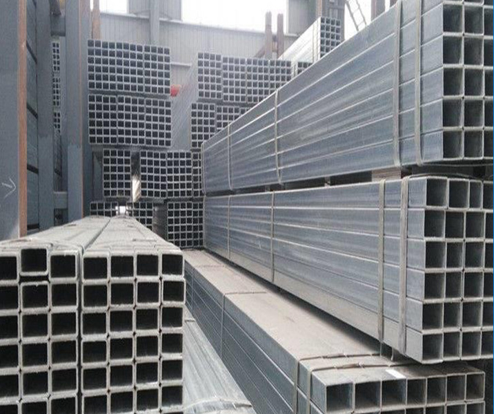 福贡Q235B镀锌带方矩管